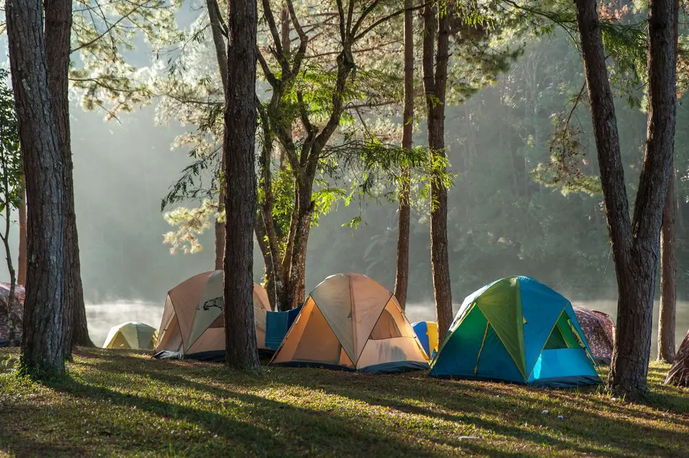 Tent Camping Setup 5