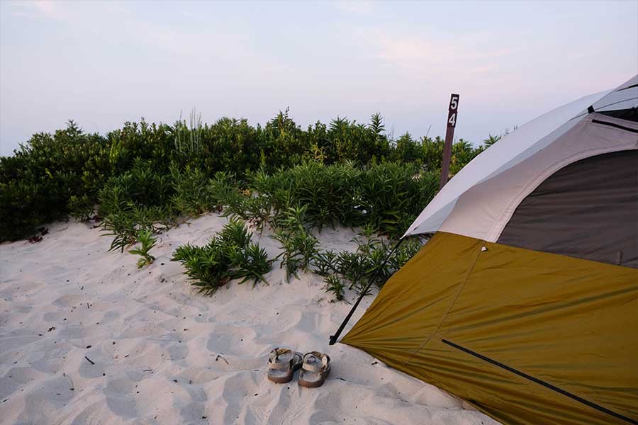 Where to go Beach Camping In Florida